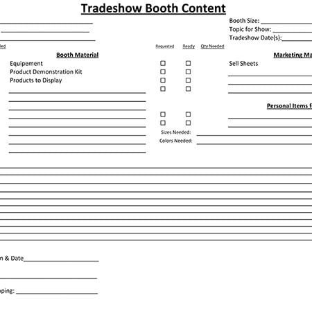 blog - Tips For Preparing For A Tradeshow