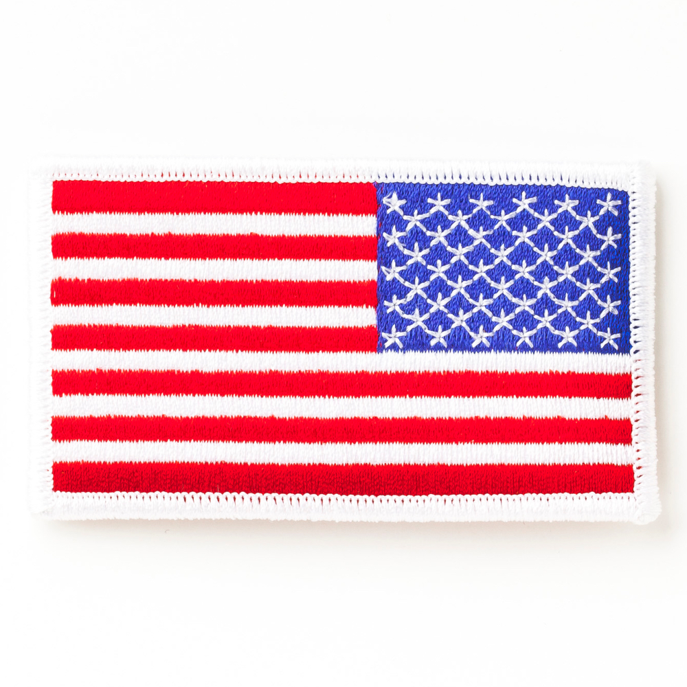 USA Flag Patch-Right Hand - Stars & Stripes, The Flag Store