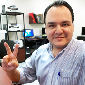 blog - #PennPeople – Meet Victor Durón Gonzalez, Penn Emblem’s Inkjet and Screenprint Design Manager