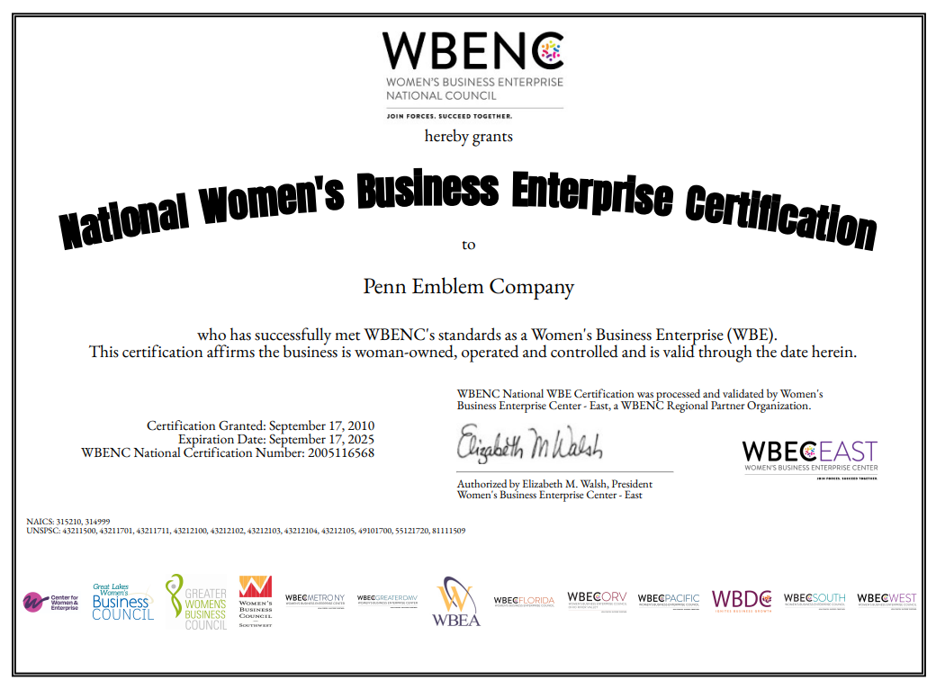 WBENC Certification