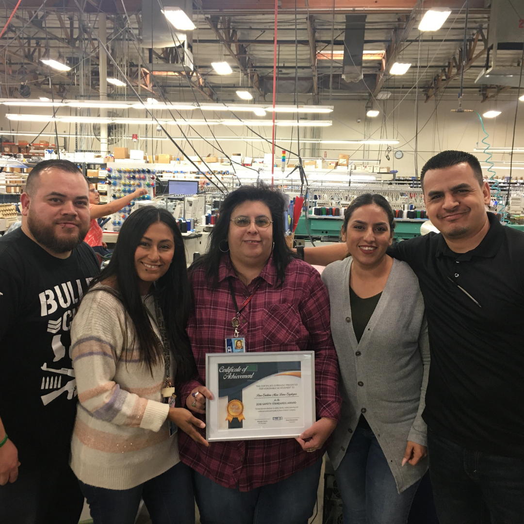 blog - 2018-2019 Safety Award Recognition for Mira Loma Location