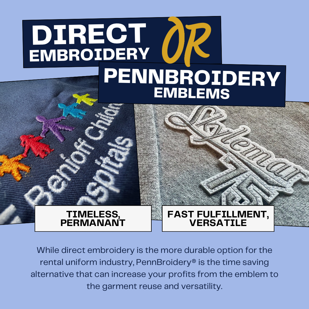 Embroidery vs. PennBroidery®? What’s the difference? blog - Embroidery vs. PennBroidery®? What’s the difference?
